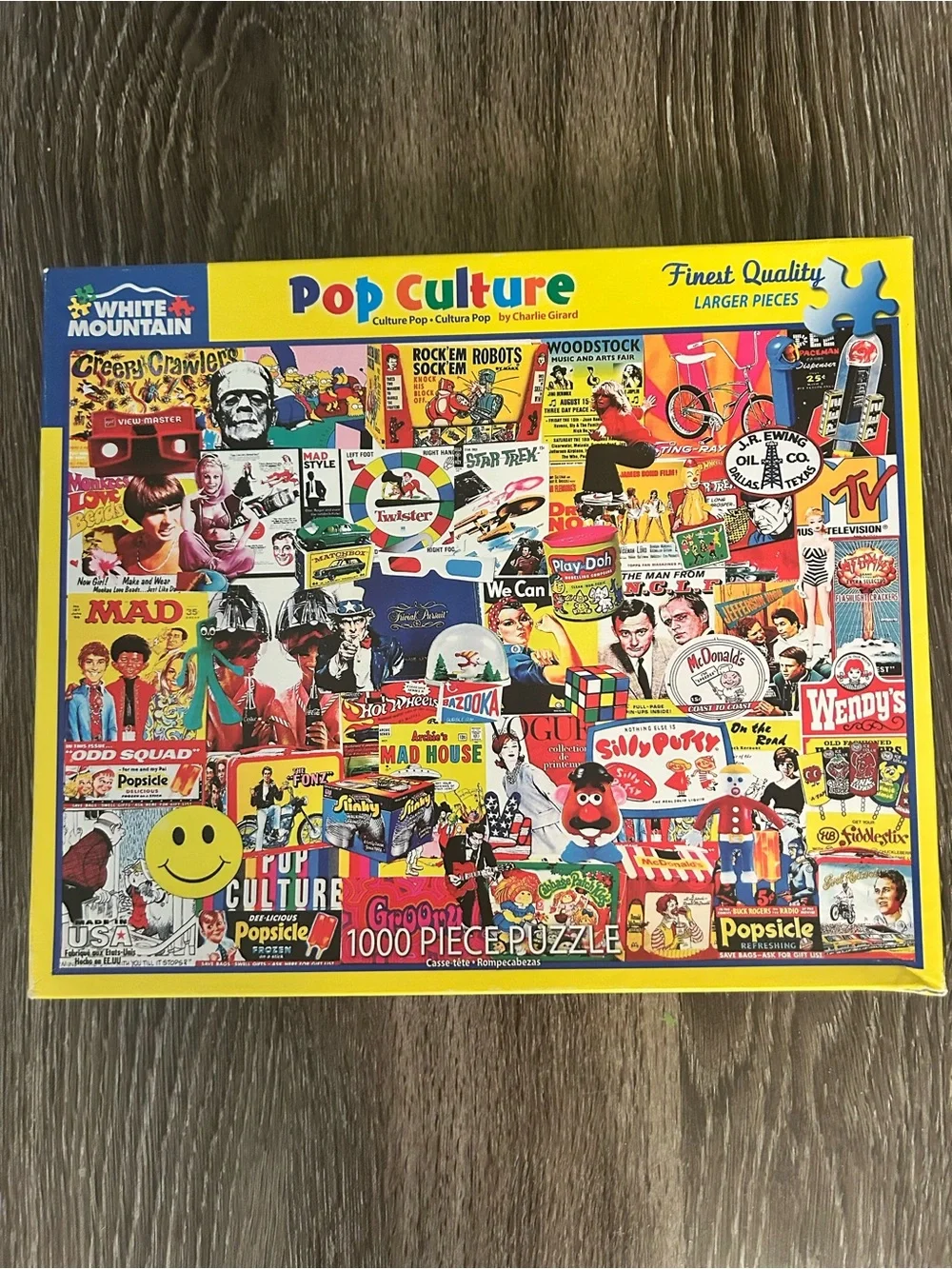 White Mountain Pop Culture 1000-Piece Puzzle - Picture 4 of 7